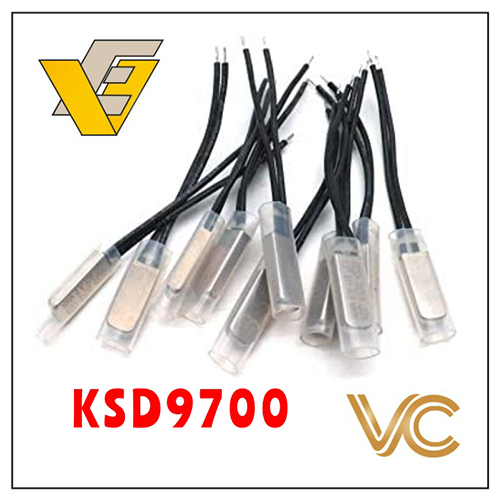 KSD9700 10A 250V 145C Temperature Control Switch Normally Closed Thermal Protector