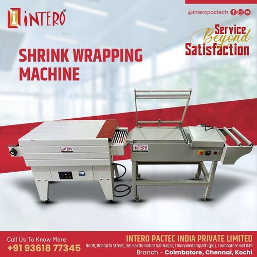 L Sealer With Shrink Wrapping Machine