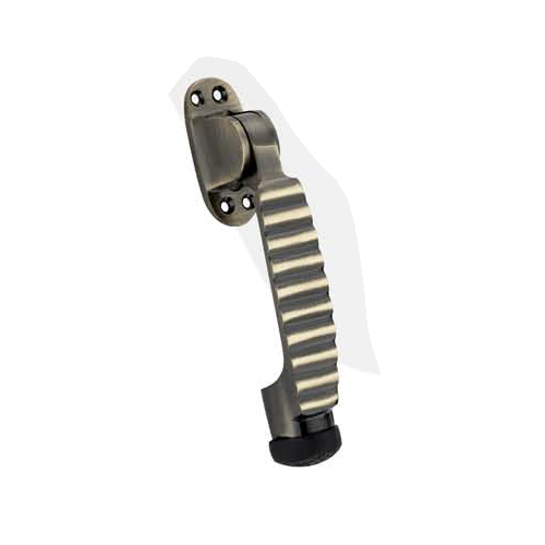 Brass Black Antique Finish Door Stopper