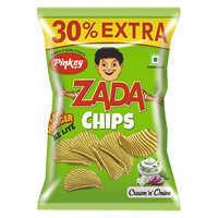 Zada Cream And Onion Chips - Baked Crunchy Snacks | High Quality, Spicy Flavor