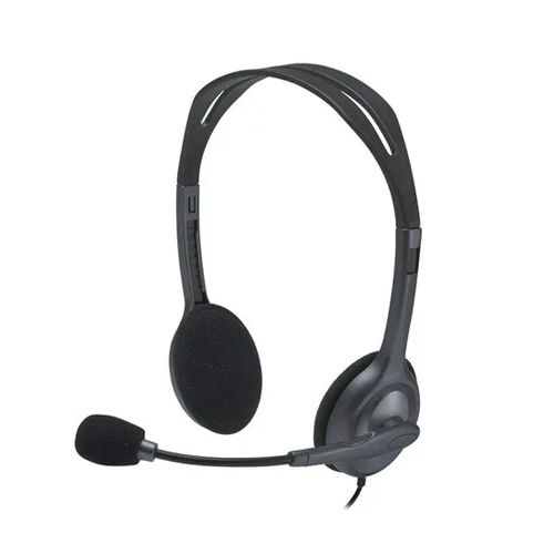 Logitech H111 Stereo Headset Body Material: Plastic