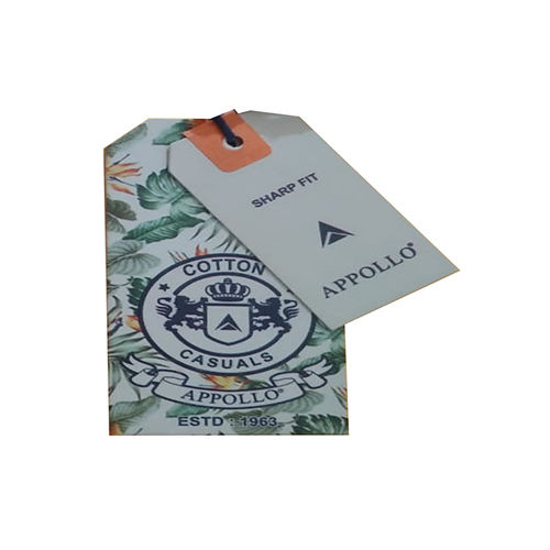 Printed Hang Tag Label