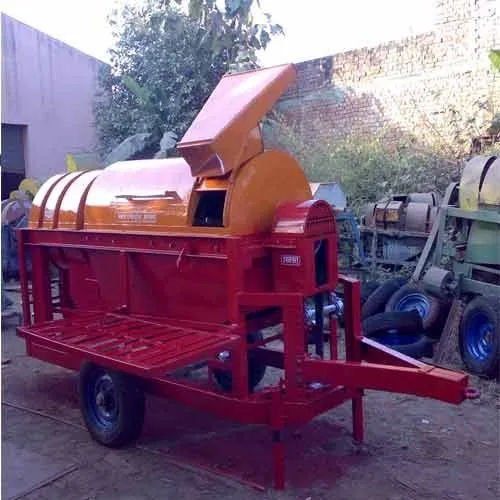 Multi Crop Cutter Thresher - Color: Yellow & Red