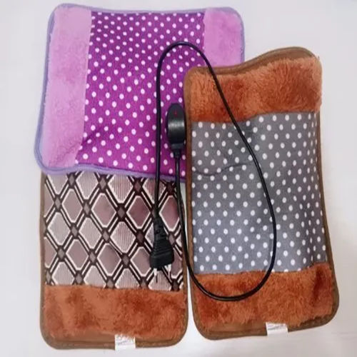 Rechargeable Electric Heating Pad With Soft Velvet Hand Pocket