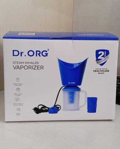 White And Blue Hot Steam Vaporizer