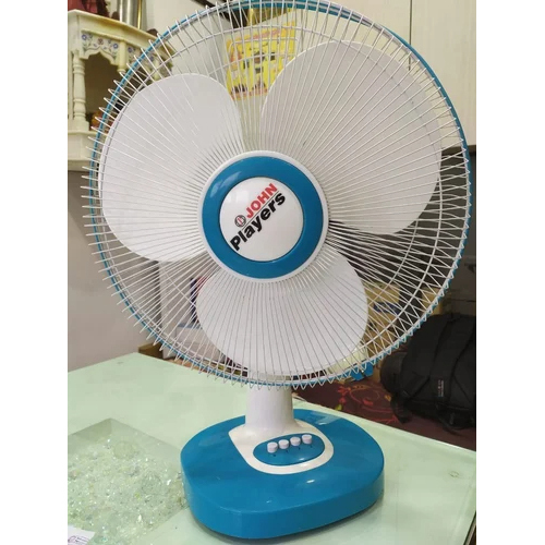 White& Blue Electric Table Fans