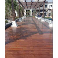 Brown Merbau Wood Decking