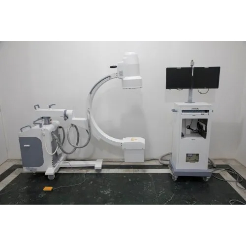 White High Frequency C Arm