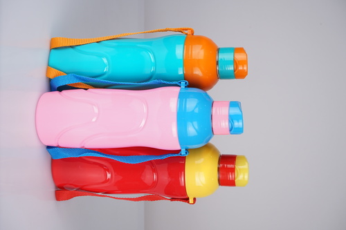 COOL TRENDY 800 - Plastic, 25x10cm, Multicolored | Keeps Drinks Cold, Leakproof Lid, Portable Handle
