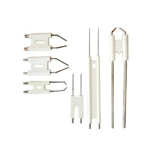 White And Black Bentone Burner Ignition Electrodes