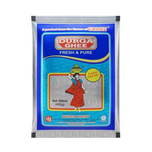500ml Durga Ghee - Raw Milk, 500ml Box Packaging | Original Flavor, No Additives, Made from Pure Milk Cream