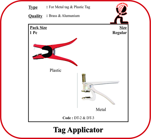 Tag Applicator -Plastic Tag