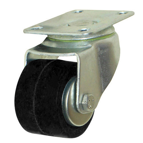 Black Rubber Caster Wheel