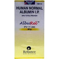Albumin Injection - 20% Albumin Liquid, 1 Injection Piece | Recommended For Short Term Fluid Replacement After Trauma, Store 2-8â°c