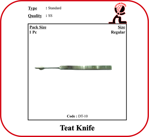 Teat knife