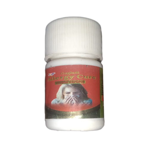 Ayurvedic Allergy Cure Capsule Age Group: For Adults