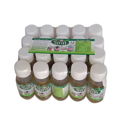 Ayurvedic Massage Oil - Enriched Herbal Blend for Adults, Suggested Dosage , Store in Dry Place