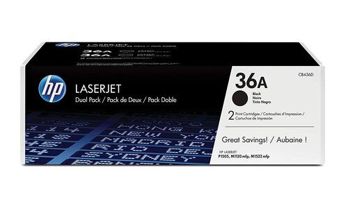 Laser Toner Cartridge 36A Black