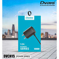 Dvaio DVCH15 Single Port 1.0 A Wall Charger (Black)