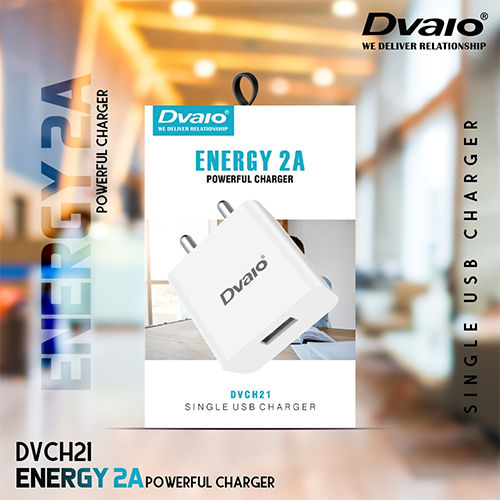 Dvaio DVCH21 Single Port 1.5 A USB Charger (White)