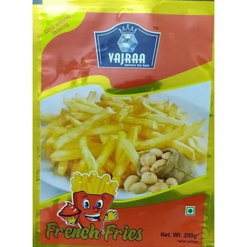 French Fries Packaging Pouch Size: 200 Gm