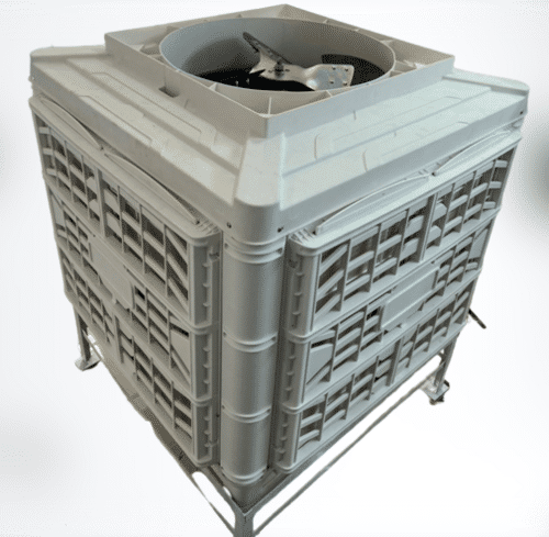 White / Gray Plstic Industrial Desert Air Cooler