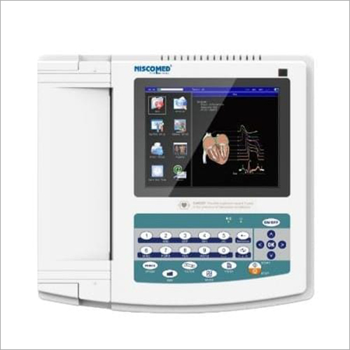 ECG Machine - Digital Technology, Automatic Operation, Multi-Color Screen, Portable Design | Ideal for Routine Physicals and Heart Exams