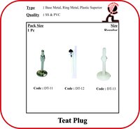 Teat Plug - Plastic Superior