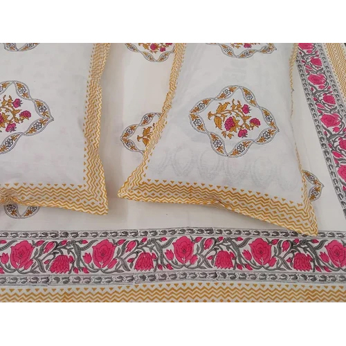 Fancy Cotton Printed Bed Sheet
