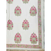 Hand Block Printed Bed Sheet
