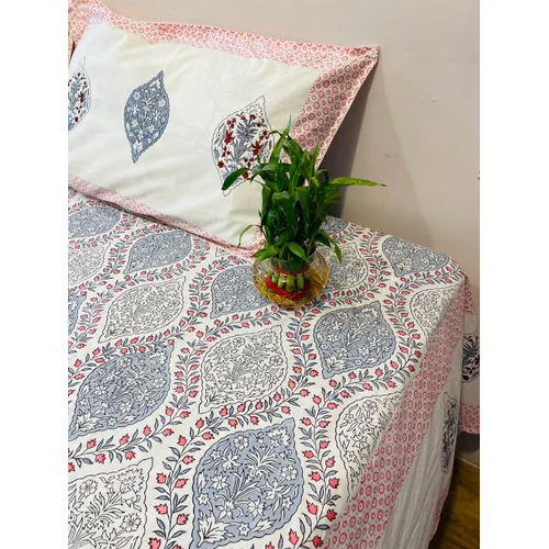 Hand Block Printed Jaipuri Bed Sheet