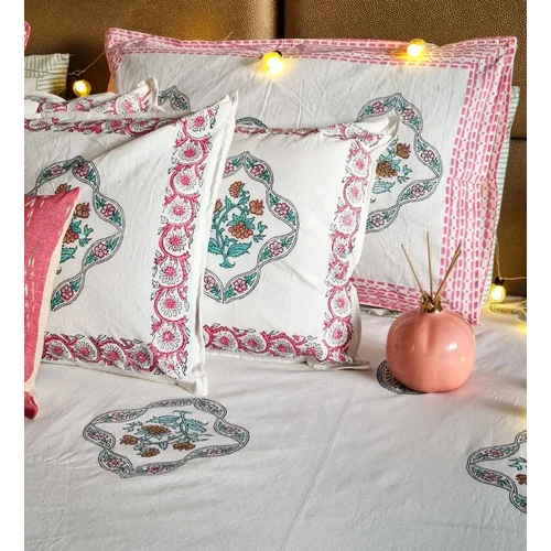 Floral Cotton Bed Sheet