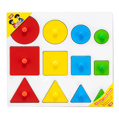 Shapes Size Seriation And Colours With Knobs Age Group: 3 Year Plus at ...