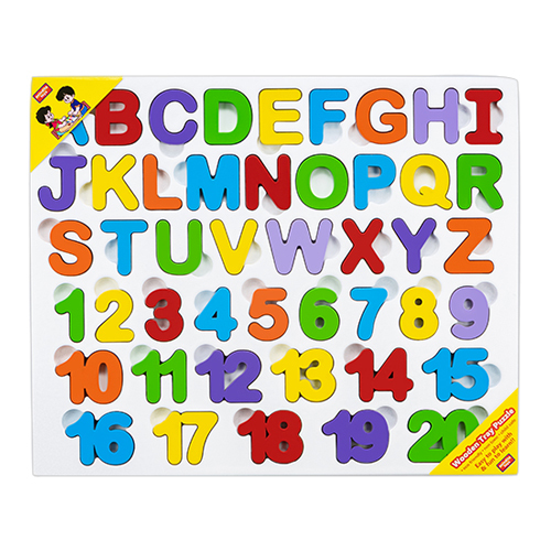 Capital Alphabets With 1 To 20 Numbers With Thumbcuts Age Group: 3 Year ...