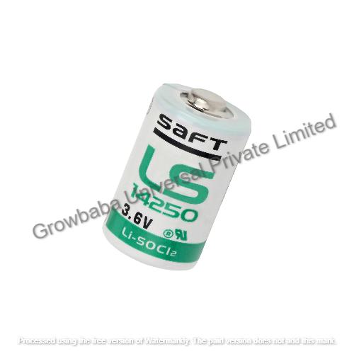 Saft LS14250 3.6volt Size: 1/2AA Li-SOCL2 Battery