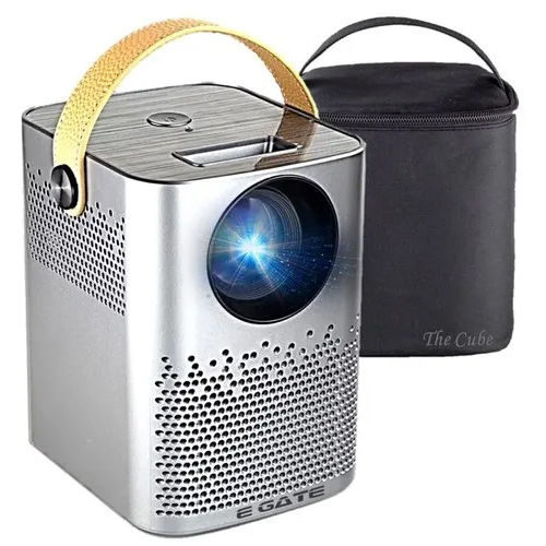 Egate I9 Pro-max Cube Portable Projector Brightness: 3300 Lumens