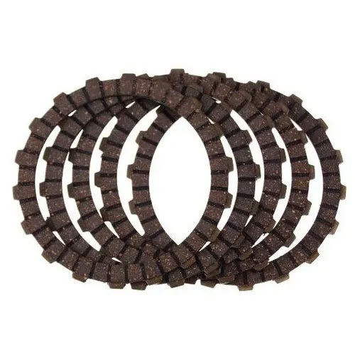 Bajaj Pulsar Clutch Plate - 4 Mm Round, Mild Steel Material for 2 Wheeler Performance