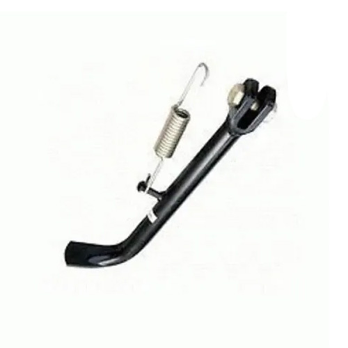 Two Wheeler Side Stand - Iron Construction, Black Finish | Stability for Efficient Parking, Designed for 2 Wheeler Vehicles
