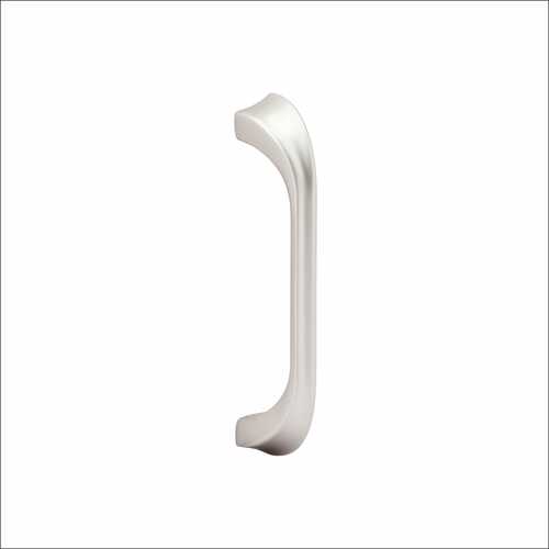 Zinc Cabinet Handle Silver Satin Finish 4 Inches CH 227