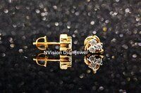 Natural Diamond Kids Earring