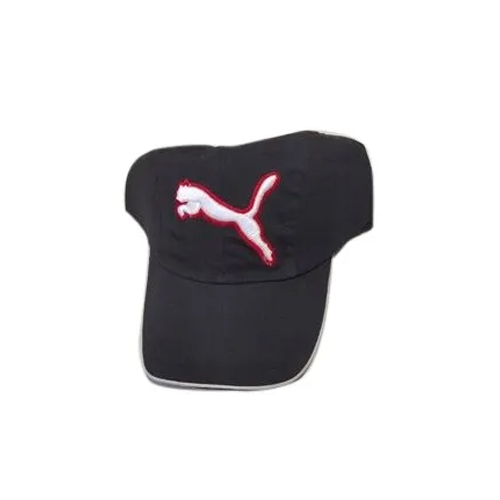 Mens Printed Black Cap - Cotton Material, Different Sizes Available | Customized Design for Stylish Male Wear