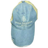 Mens Denim Cap - Cotton, Adjustable Size | Comfortable, Smooth Texture, Pre-curved Brim, Stylish Protection From Sun And Dust