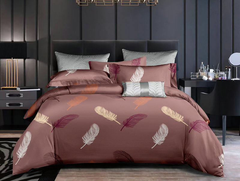 Flower Printed Bed Sheets By Choco Creation