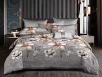 Flower Printed Bed Sheets By Choco Creation