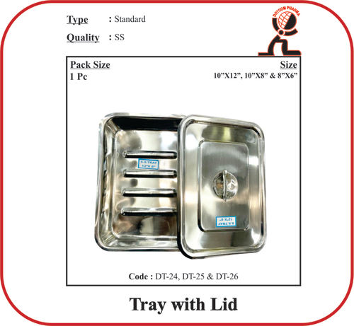 Tray With Lid (12 Inch X 8 Inch)