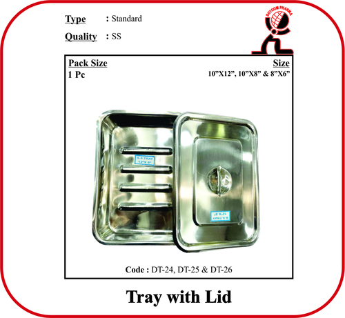 Tray With Lid (12 Inch X 8 Inch)
