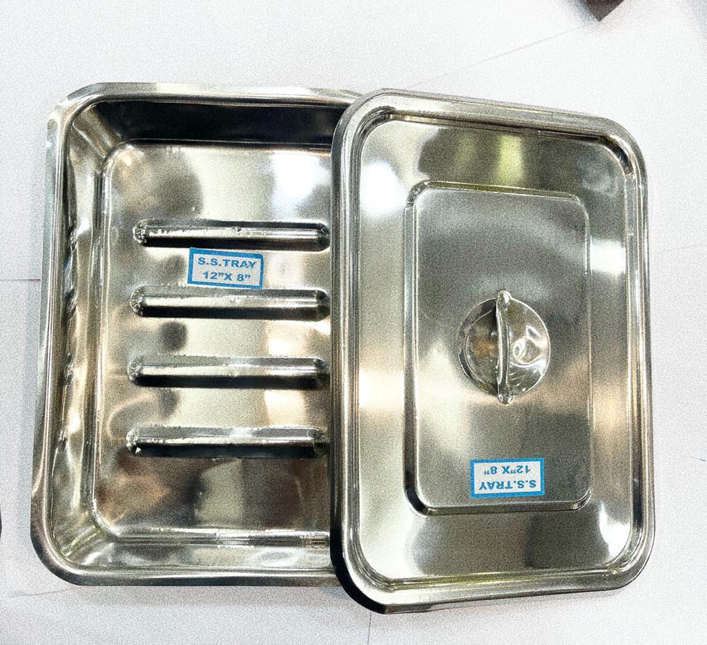 Tray With Lid (12 Inch X 8 Inch)