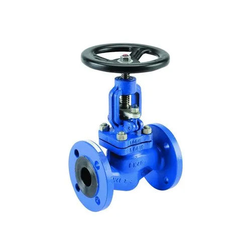 Blue Bolted Bonnet Globe Valve