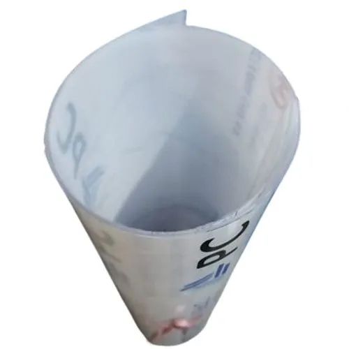 4 Feet White Polycarbonate Roll