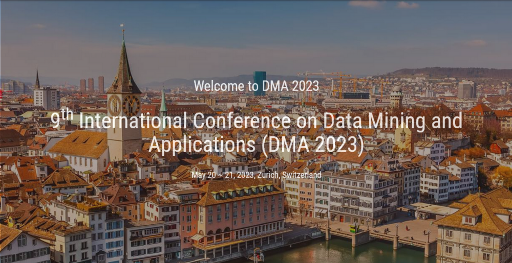 International Conference on Data Mining and Applications (DMA 2023)